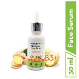 Mamaearth Skin Correct Face Serum with Niacinamide and Ginger Extract For Acne Scars 30 ml-picture-0