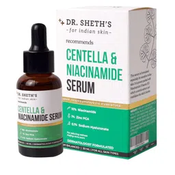 DR. SHETHS Centella & Niacinamide Serum for Reducing Redness - 30 ml-image-83