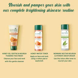 Biotique Set of 2 Bio Honey Gel Refreshing Foaming Face Wash - 100ml each image 3