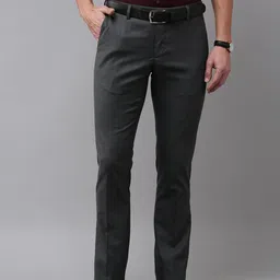 Arrow Men Mid-Rise Tailored Formal Trousers-image-22
