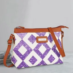 FLYING BERRY Geometric Printed Bucket Sling Bag image 1
