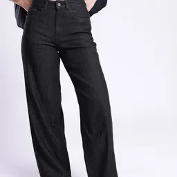 glitchez Women Classic Street Baggy Fit High-Rise Jeans-image-83