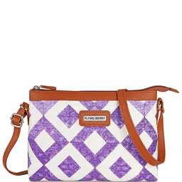 FLYING BERRY Geometric Printed Bucket Sling Bag image 4