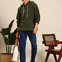 Mast & Harbour Men Hooded Sweatshirt image 5