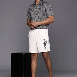 ADIDAS Men Printed Burst Jacquard Polo Collar Golf T-shirt image 5