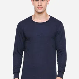 Bodycare Men Solid Fleece Thermal Tops-picture-28