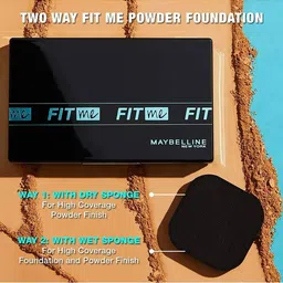 Maybelline New York Fit Me Ultimate Powder Foundation - Shade 110 image 3
