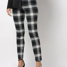 GAP Multi Checked Trousers image 1
