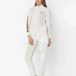 Sweet Dreams Off-White Printed Track Suit image 3