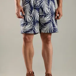 Tommy Hilfiger europe Men Tropical Printed Mid-Rise Regular Shorts-picture-32