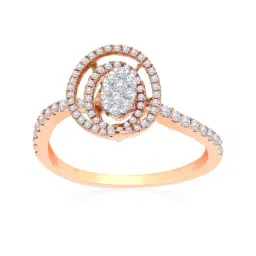 Malabar Gold and Diamonds 22k Rose Diamond Ring for Women-picture-45