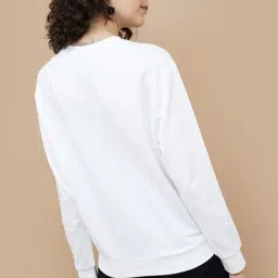 Fame Forever by Lifestyle White Printed Sweatshirt image 2