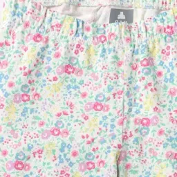 GAP Girls Multi Cotton Floral Leggings image 4