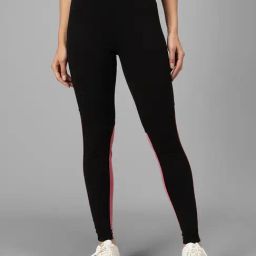Kotty Black & Pink Mid Rise Tights-picture-8