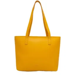 Globus Ochre Yellow Medium Tote Handbag-image-65