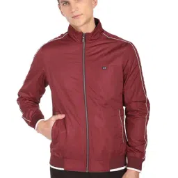Arrow Sport Maroon Regular Fit Jackets-picture-19