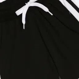 Dixcy Scott Originals Kids Black & White Cotton Striped Shorts image 3