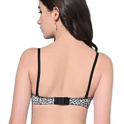 FIMS Black & Blue Printed Bras - Pack Of 2 image 3