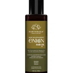 Earthraga Deep Nourishment Onion Hair Oil - 100 ml image 1