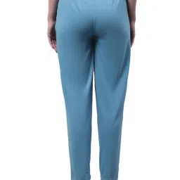 Vimal Jonney Grey & Blue Cotton Track Pants - Pack Of 2 image 3