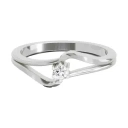 Sparkles Lab Grown Diamond 14k (585) White Gold Ring for Women-picture-30