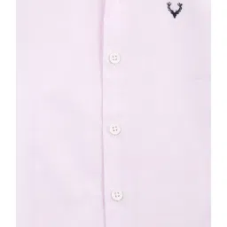 Allen Solly Junior Purple Solid Full Sleeves Shirt image 3