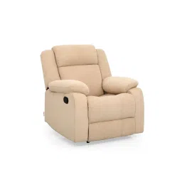 Duroflex Avalon Beige Pinewood Single Seater Recliner image 2