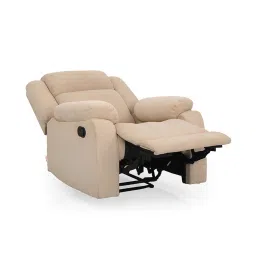 Duroflex Avalon Beige Pinewood Single Seater Recliner image 4