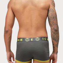 Zoiro Sulphur & Chinese Red Regular Fit Trunks - Pack Of 2 image 3