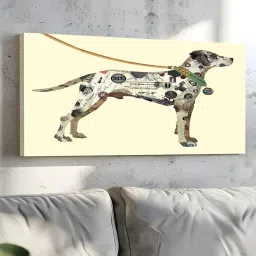 Art Street Cream Synthetic Wood Wall Art For Home D¿cor image 1