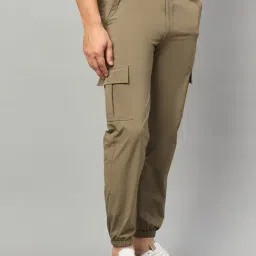 Duke Brown Smart Fit Trackpants image 4