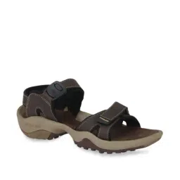 Woodland Men's Brown Floater Sandals image 2
