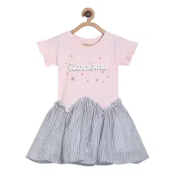 MINIKLUB Girls Multicolor Graphic Print Dress image 1