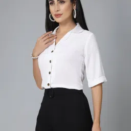 Style Quotient White Regular Fit Shirt image 3