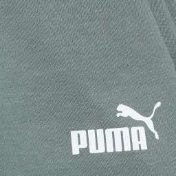 Puma Kids Essential Eucalyptus Green Cotton Logo Trackpants image 3