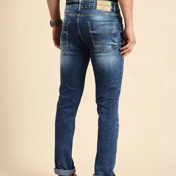 Being Human Men Skinny Fit Heavy Fade Stretchable Jeans image 3