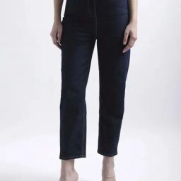 Iconic Blue Cotton Mid Rise Jeans-picture-16