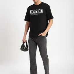 R&B Men Typography Printed T-shirt image 2