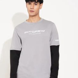 Ajile By Pantaloons Barely Blue Regular Fit Printed T-Shirt-picture-10