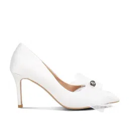 London Rag Women's White Pumps-image-23