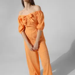Only Orange Maxi Jumpsuit-image-13