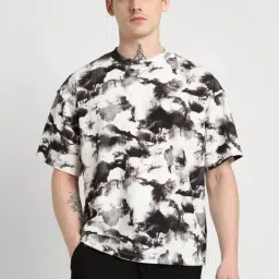 Forever 21 White Loose Fit Printed T-Shirt-picture-41