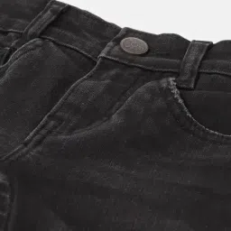 Blue Giraffe Boys Black Jeans image 4