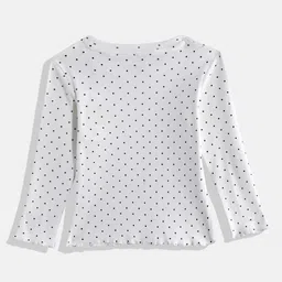 makemyfab Girls Polka Dot Print Top image 2