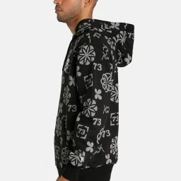 Puma Black Full Sleeves Hooded Sweatshirt image 3