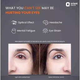 Orient Eyeluv Eye Protection 5 W Round Led Down Panel Light Cool White image 3