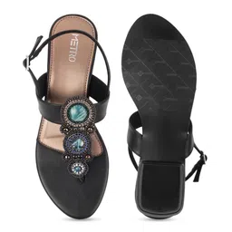 Metro Embellished Stiletto Mules image 5