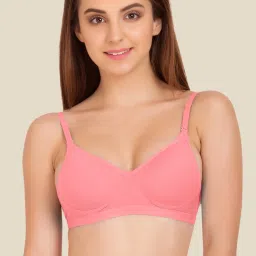 Tweens Peach & Pink Padded Bra (Pack Of 2) image 3