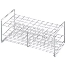 AS ONE Stainless Steel Test Tube Rack 55 mm Shelf Height, 2-9502-61 image 1