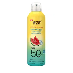 WOW SKIN SCIENCE Watermelon & Omega Sunfreeze Sunscreen Body Spray SPF50 PA++++ - 100 ml-picture-22